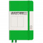Записная книжка Leuchtturm Pocket A6 Fresh Green твердая обложка 187 стр