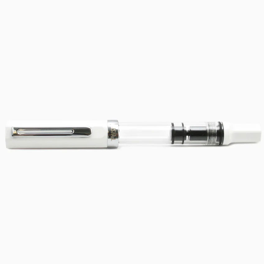 Набор: перьевая ручка TWSBI Eco White перо F + чернила 18 мл, артикул M2531700. Фото 3