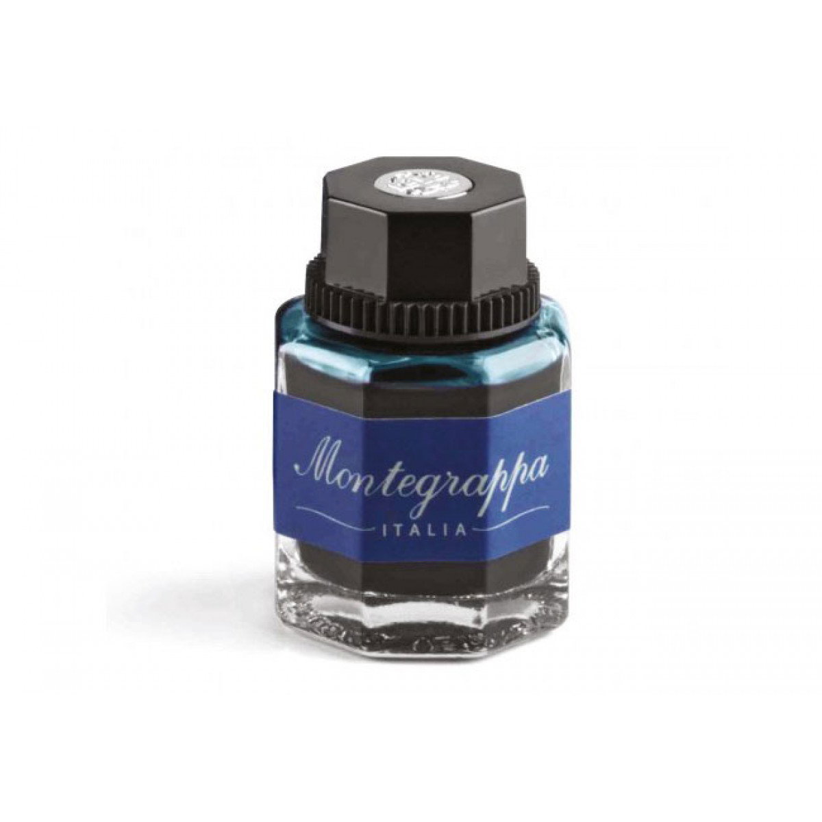 Флакон с чернилами Montegrappa для перьевой ручки бирюзовый 50 мл, артикул ia01bzit. Фото 1