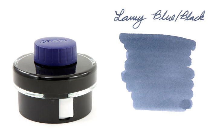 Флакон с чернилами Lamy T52 для перьевой ручки сине-черный 50 мл, артикул 1608936. Фото 2