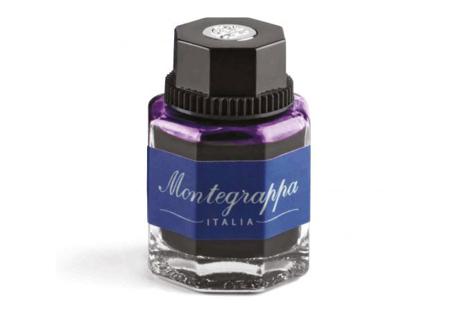 Флакон с чернилами Montegrappa для перьевой ручки фиолетовый 50 мл, артикул ia01bzil. Фото 1