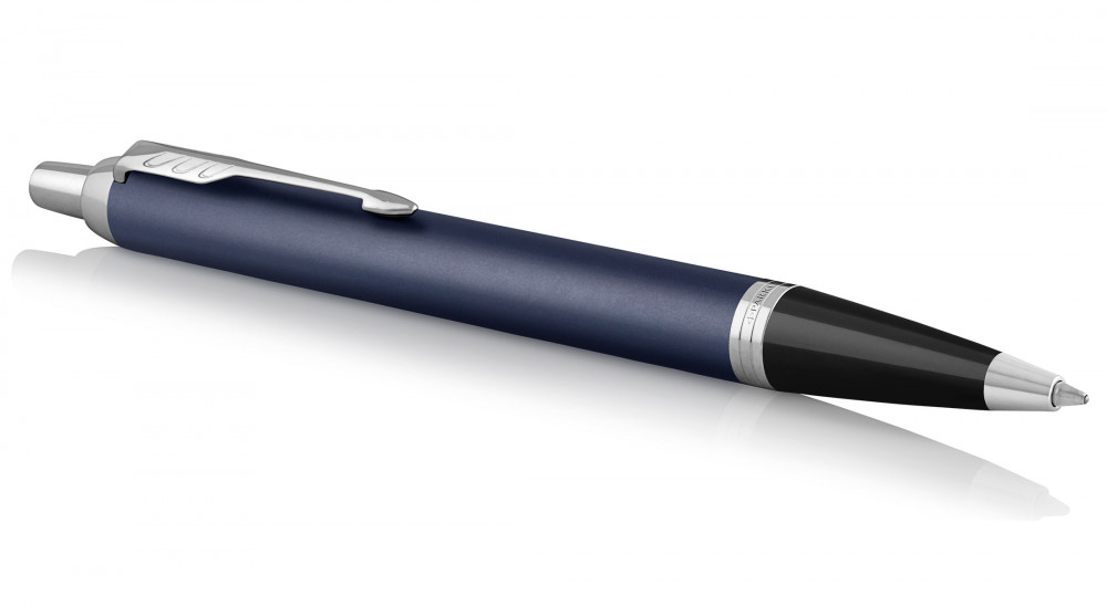 Шариковая ручка Parker IM Core Matte Blue CT, артикул 1931668. Фото 2