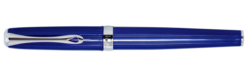 Перьевая ручка Diplomat Excellence A2 Skyline Blue перо сталь, артикул D40215021. Фото 2
