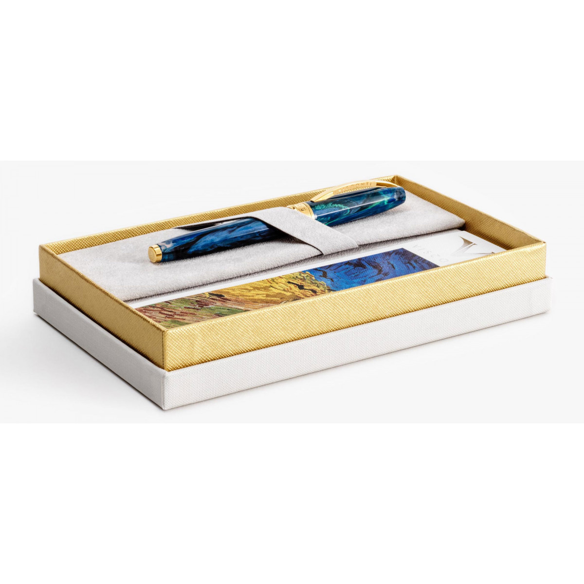Ручка-роллер Visconti Van Gogh Wheatfield with Crows LE (Пшеничное поле с воронами), KP12-12-RB Ручка-роллер Visconti Van Gogh Wheatfield with Crows LE (Пшеничное поле с воронами), артикул KP12-12-RB. Фото 1