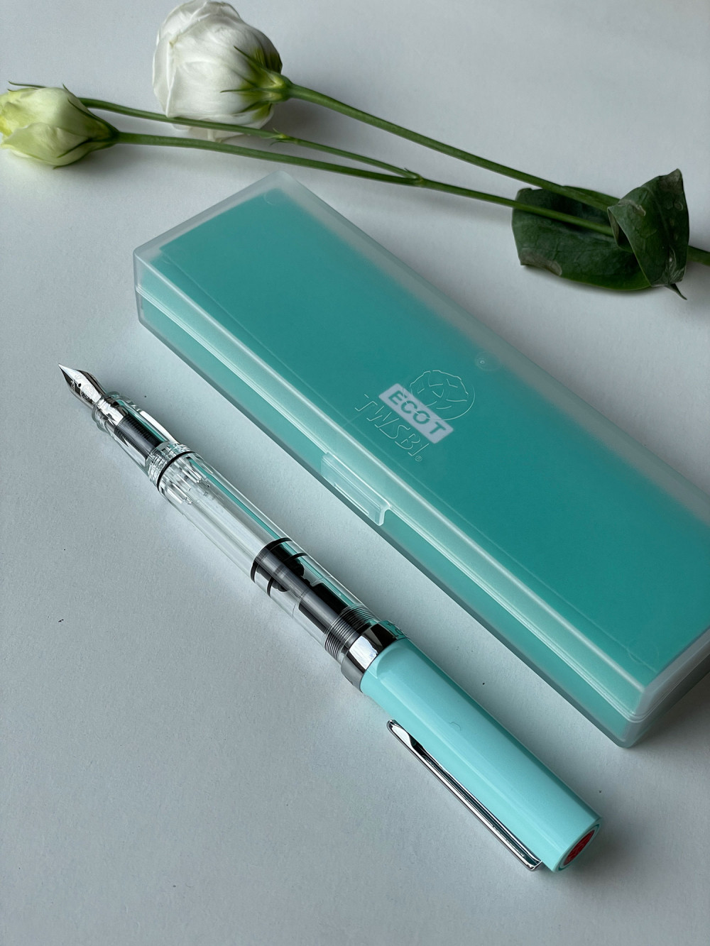 Перьевая ручка TWSBI Eco-T Mint Blue, артикул M2530980. Фото 7