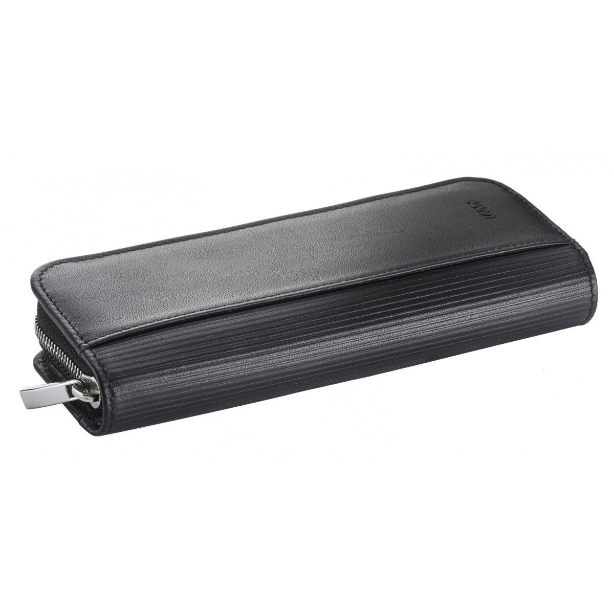 Кожаный футляр для двух ручек Lamy A403 черный, 1333086 Кожаный футляр для двух ручек Lamy A403 черный, артикул 1333086. Фото 1