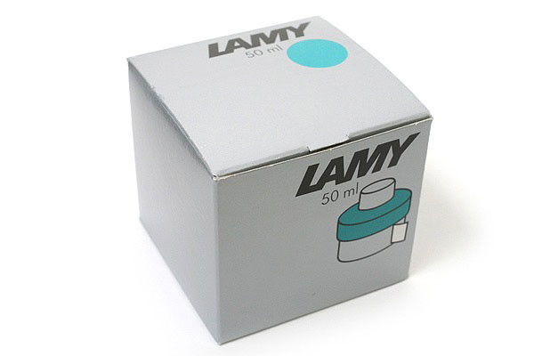 Флакон с чернилами Lamy T52 для перьевой ручки бирюзовый 50 мл, артикул 1608934. Фото 3