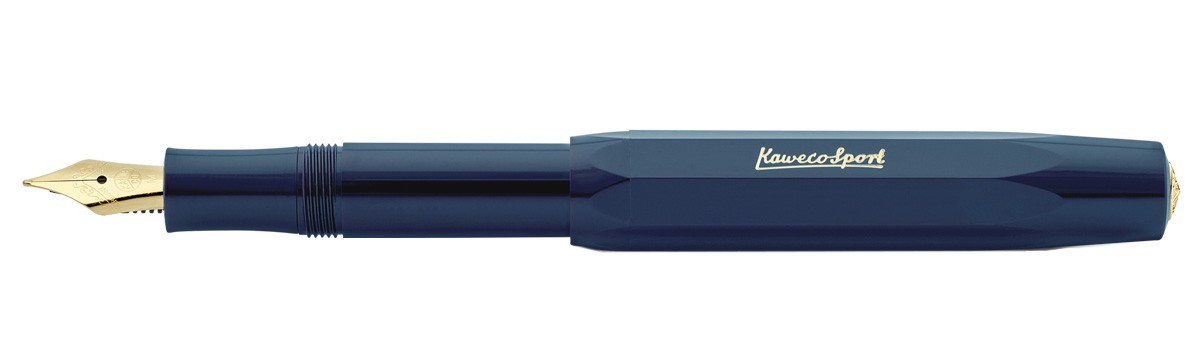 Перьевая ручка Kaweco Classic Sport Navy, 10001737 Перьевая ручка Kaweco Classic Sport Navy, артикул 10001737. Фото 1
