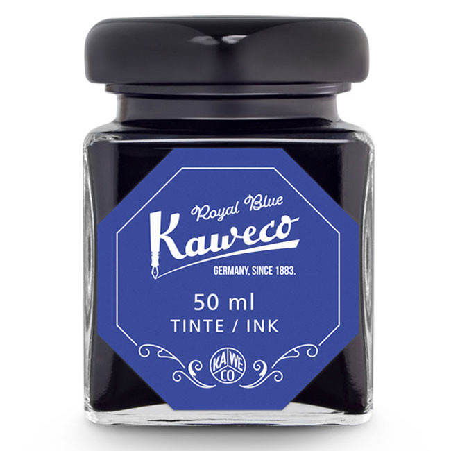 Флакон с чернилами для перьевой ручки Kaweco Royal Blue 50 мл, 10002191 Флакон с чернилами для перьевой ручки Kaweco Royal Blue 50 мл, артикул 10002191. Фото 1