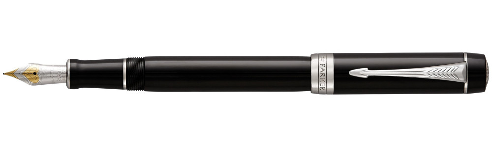 Перьевая ручка Parker Duofold Classic Centennial Black CT, артикул 1931365. Фото 1