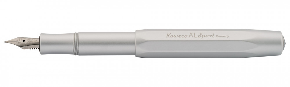 Перьевая ручка Kaweco AL Sport Silver, артикул 10000425. Фото 1