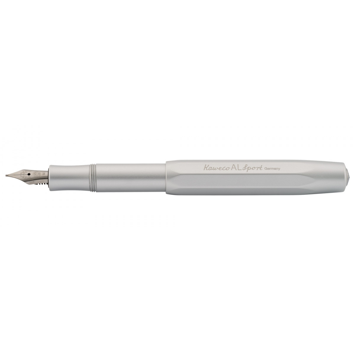 Перьевая ручка Kaweco AL Sport Silver, 10000425 Перьевая ручка Kaweco AL Sport Silver, артикул 10000425. Фото 1