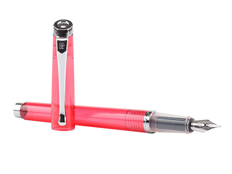 Набор для калллиграфии Pierre Cardin We-Share Pink: перьевая ручка, набор перьев, конвертер, картриджи, артикул PCW-001-5. Фото 3