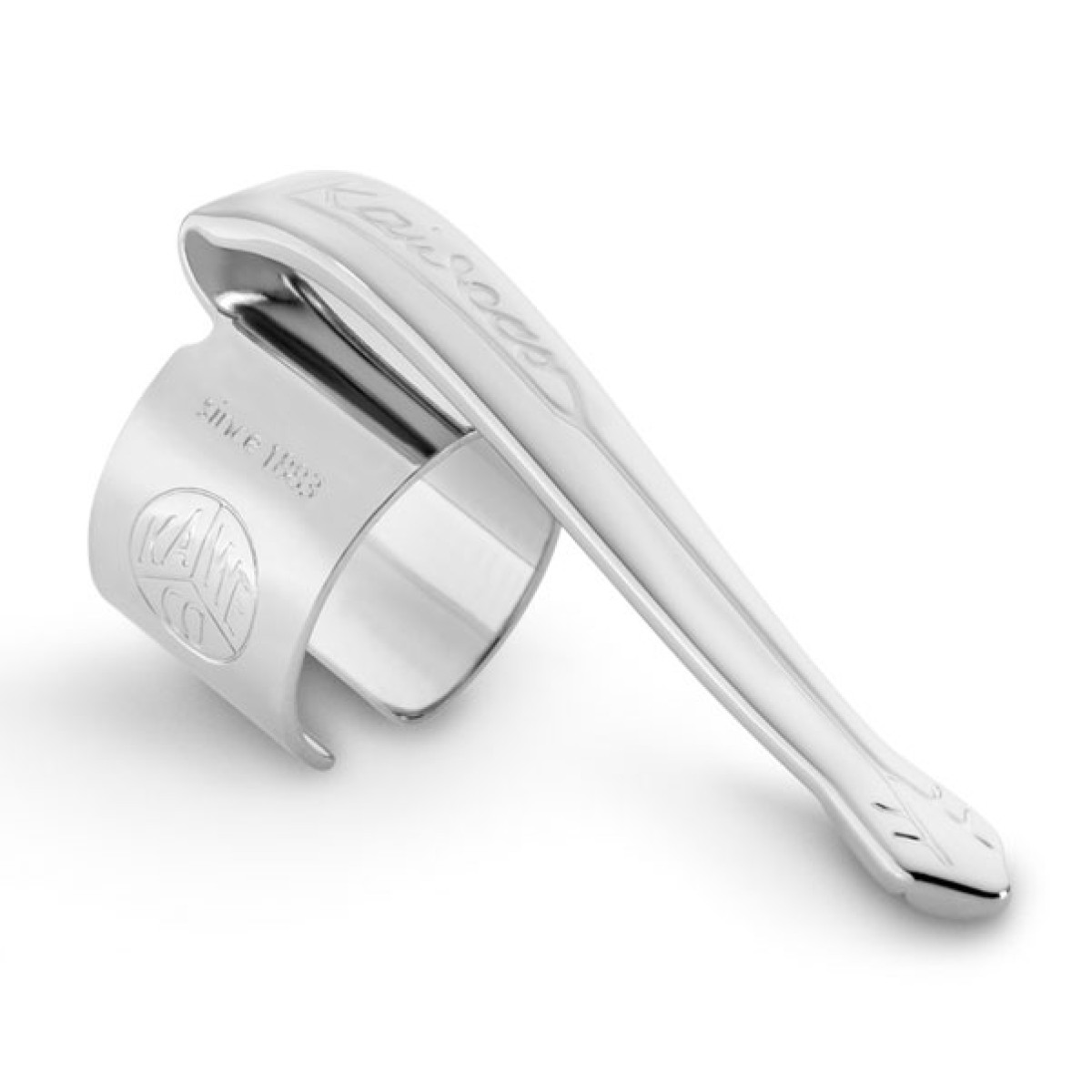 Клип Nostalgic для ручек Kaweco Supra хромированный, артикул 11000155. Фото 1