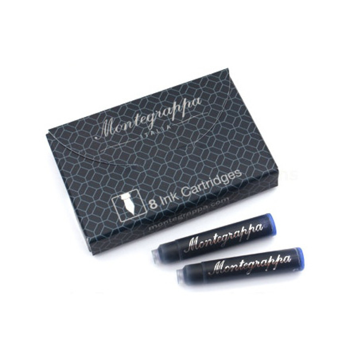 Картриджи с чернилами (8 шт) для перьевой ручки Montegrappa синий, ia00c0eb Картриджи с чернилами (8 шт) для перьевой ручки Montegrappa синий, артикул ia00c0eb. Фото 1