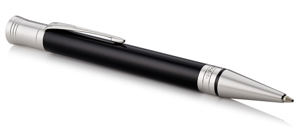 Шариковая ручка Parker Duofold Classic Black CT, артикул 1931390. Фото 2
