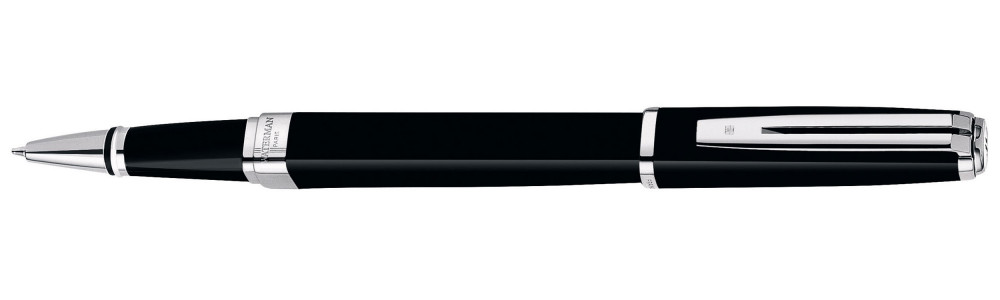 Ручка-роллер Waterman Exception Slim Black ST, артикул S0637070. Фото 1