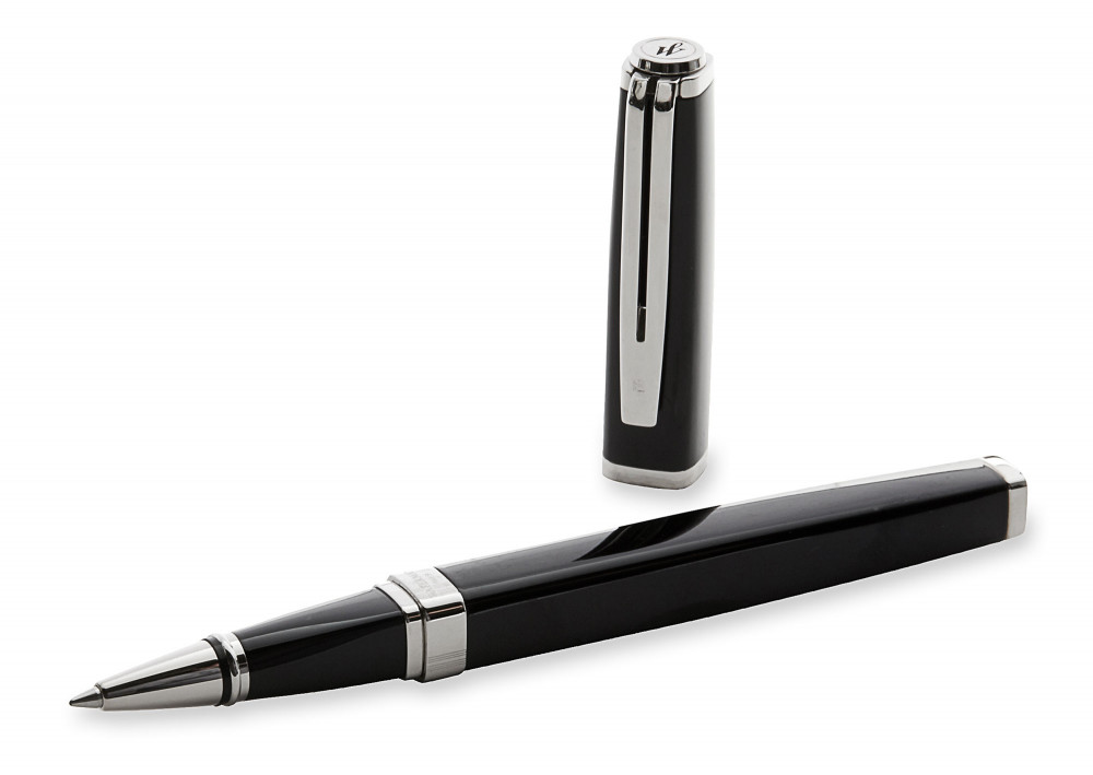 Ручка-роллер Waterman Exception Slim Black ST, артикул S0637070. Фото 3