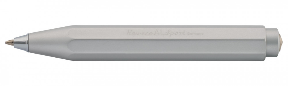 Шариковая ручка Kaweco AL Sport Silver, артикул 10000098. Фото 1