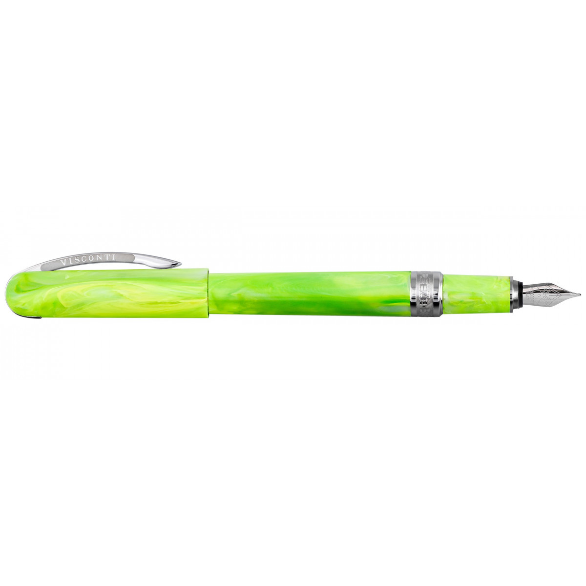 Перьевая ручка Visconti Breeze Lime, KP08-02-FPEF Перьевая ручка Visconti Breeze Lime, артикул KP08-02-FPEF. Фото 1