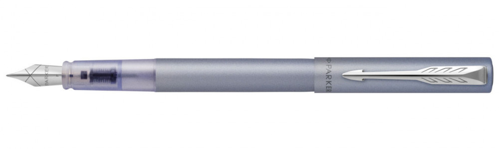 Перьевая ручка Parker Vector XL F21 Silver, артикул 2159750. Фото 1