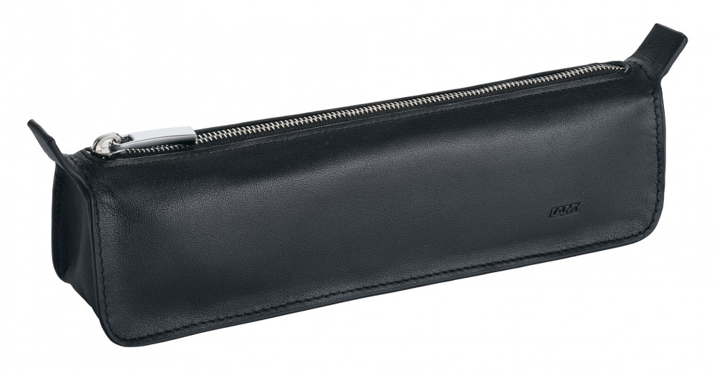 Кожаный пенал для ручек Lamy A405 черный