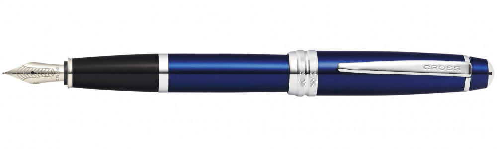 Перьевая ручка Cross Bailey Blue Lacquer, артикул AT0456-12MS. Фото 1