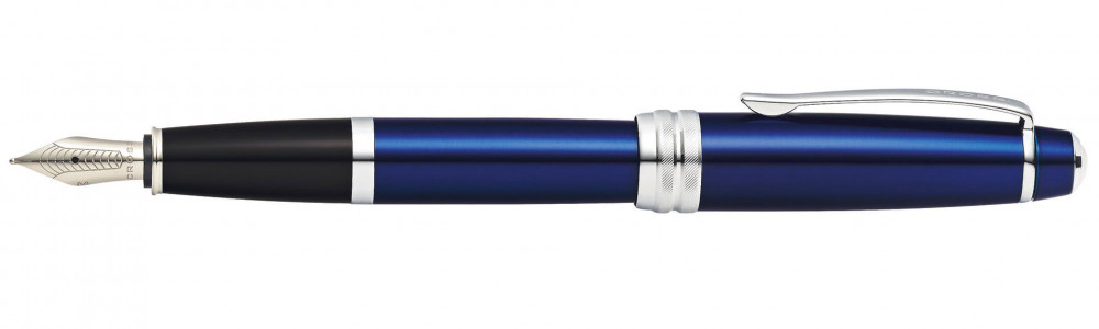 Перьевая ручка Cross Bailey Blue Lacquer, артикул AT0456-12MS. Фото 2