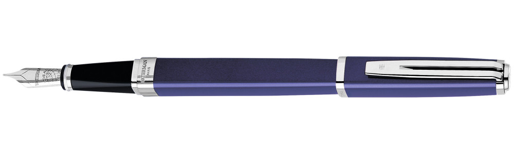 Перьевая ручка Waterman Exception Slim Blue ST, артикул S0637090. Фото 1