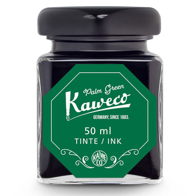 Флакон с чернилами для перьевой ручки Kaweco Palm Green 50 мл, артикул 10002193. Фото 1