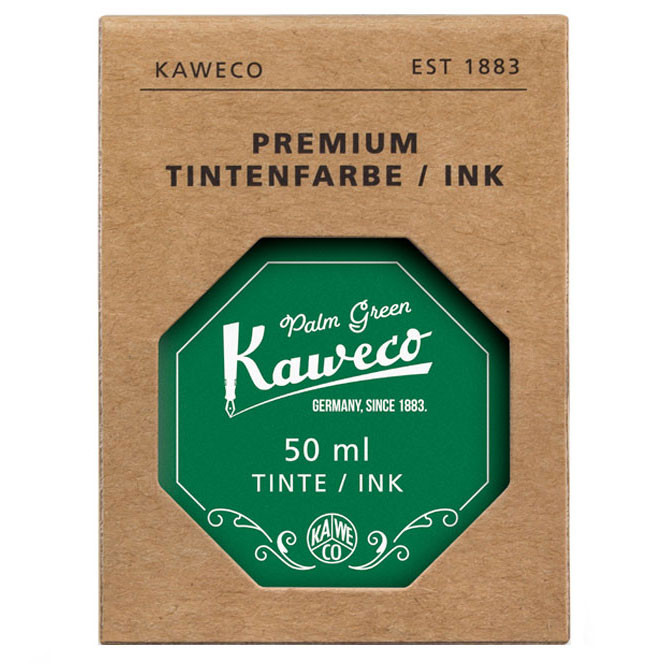 Флакон с чернилами для перьевой ручки Kaweco Palm Green 50 мл, артикул 10002193. Фото 2