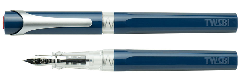 Перьевая ручка TWSBI Swipe Prussian Blue, артикул M2532020. Фото 2