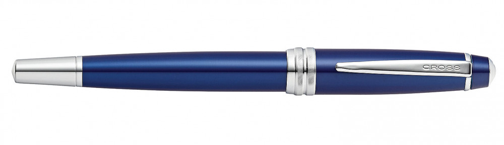 Ручка-роллер Cross Bailey Blue Lacquer, артикул AT0455-12. Фото 2