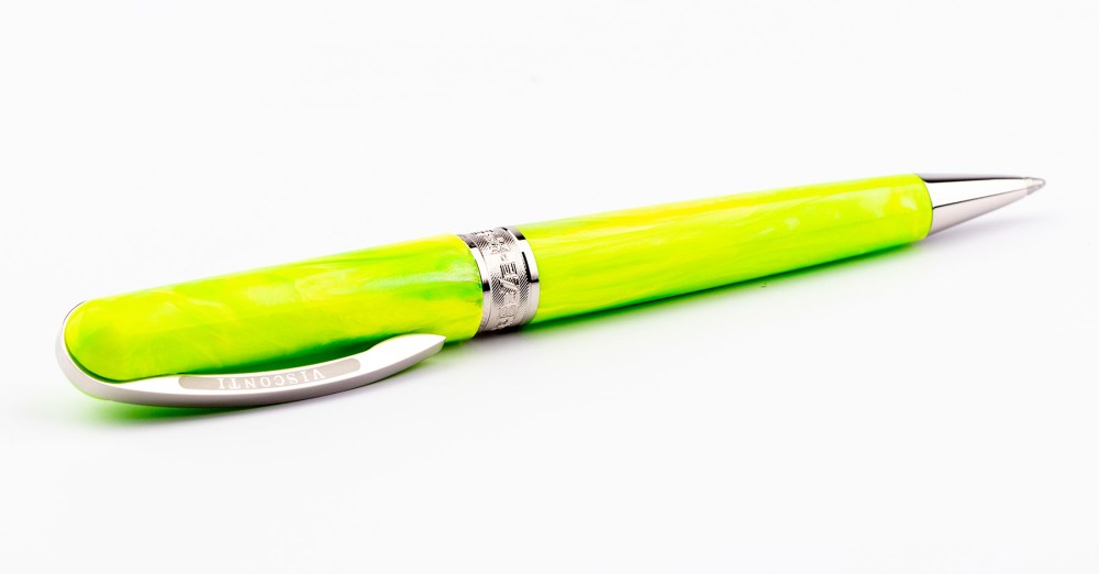 Шариковая ручка Visconti Breeze Lime, артикул KP08-02-BP. Фото 3