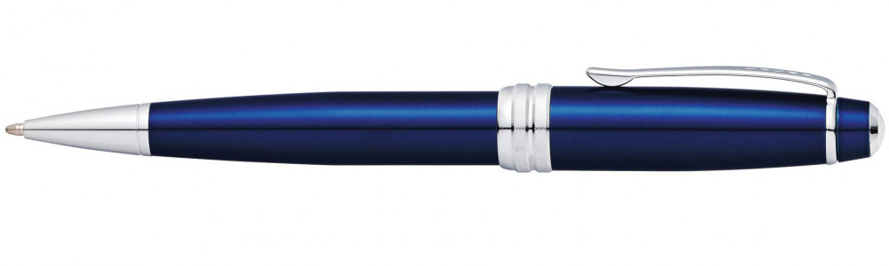 Шариковая ручка Cross Bailey Blue Lacquer, артикул AT0452-12. Фото 2
