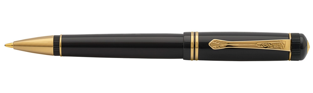 Шариковая ручка Kaweco DIA2 Black Gold, артикул 10000565. Фото 1