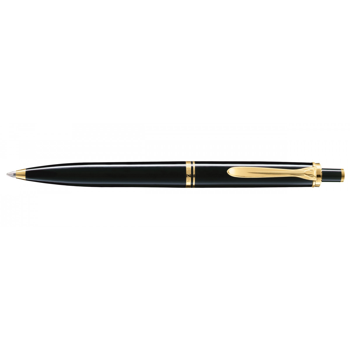 Шариковая ручка Pelikan Souveran K400 Black GT, 996827 Шариковая ручка Pelikan Souveran K400 Black GT, артикул 996827. Фото 1