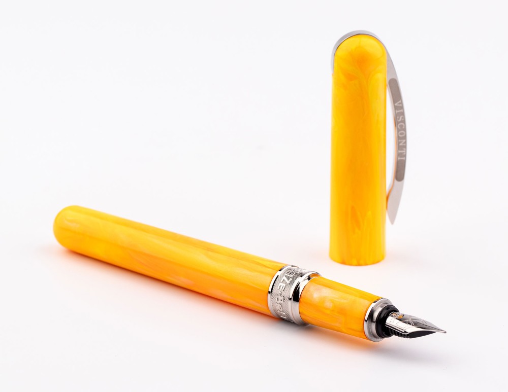 Перьевая ручка Visconti Breeze Mandarin, артикул KP08-03-FPEF. Фото 3