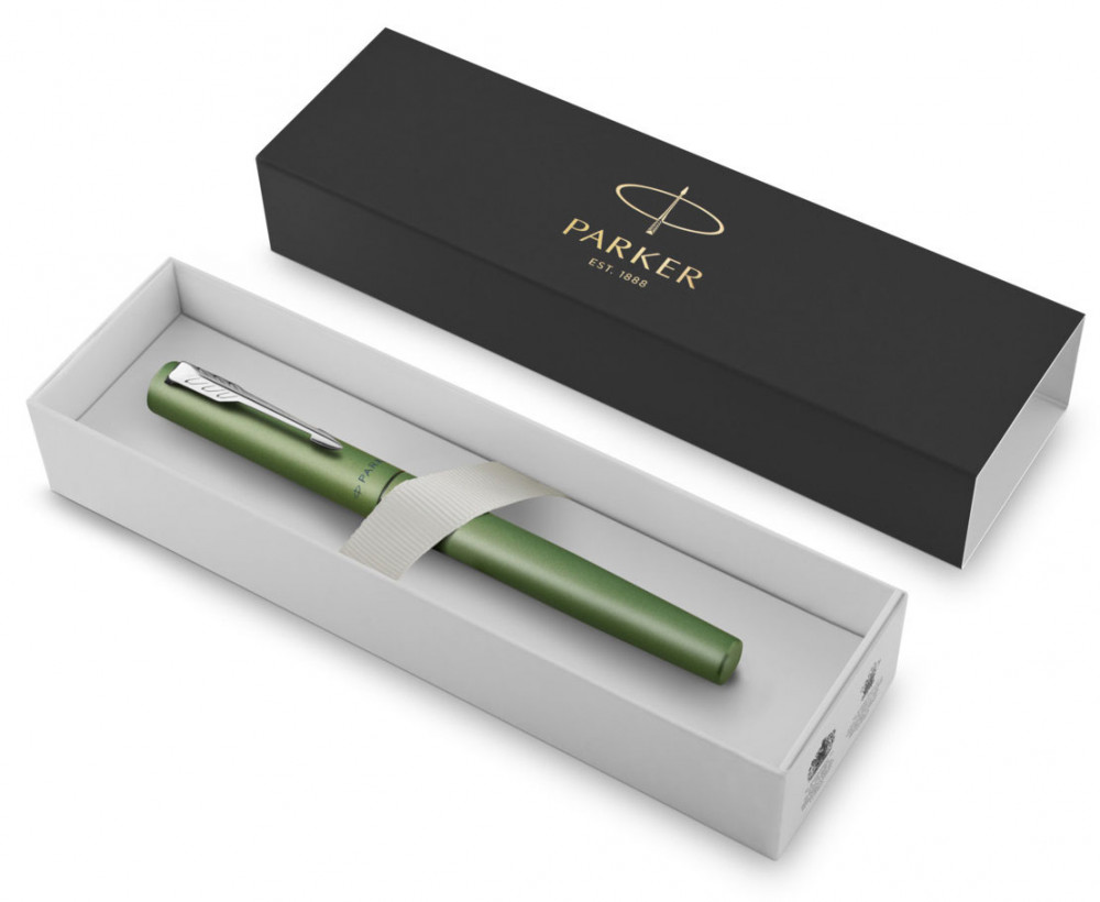 Перьевая ручка Parker Vector XL F21 Green, артикул 2159762. Фото 4