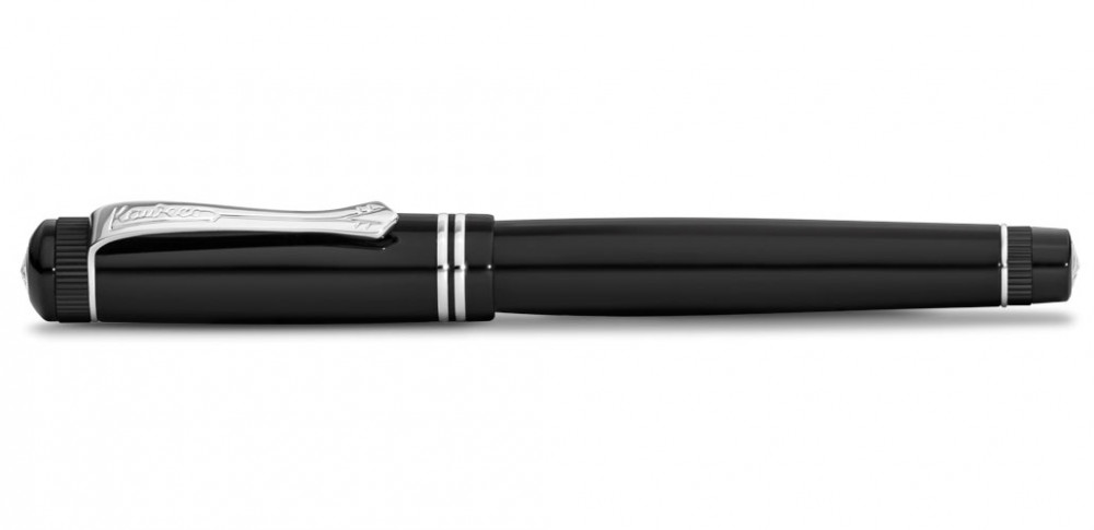 Перьевая ручка Kaweco DIA2 Black Chrome, артикул 10000556. Фото 2