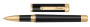Ручка-роллер Montegrappa Zero Black Yellow Gold