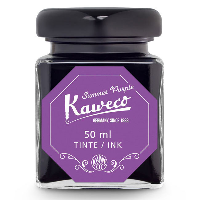 Флакон с чернилами для перьевой ручки Kaweco Summer Purple 50 мл, 10002198 Флакон с чернилами для перьевой ручки Kaweco Summer Purple 50 мл, артикул 10002198. Фото 1