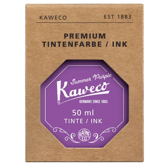 Флакон с чернилами для перьевой ручки Kaweco Summer Purple 50 мл, артикул 10002198. Фото 2