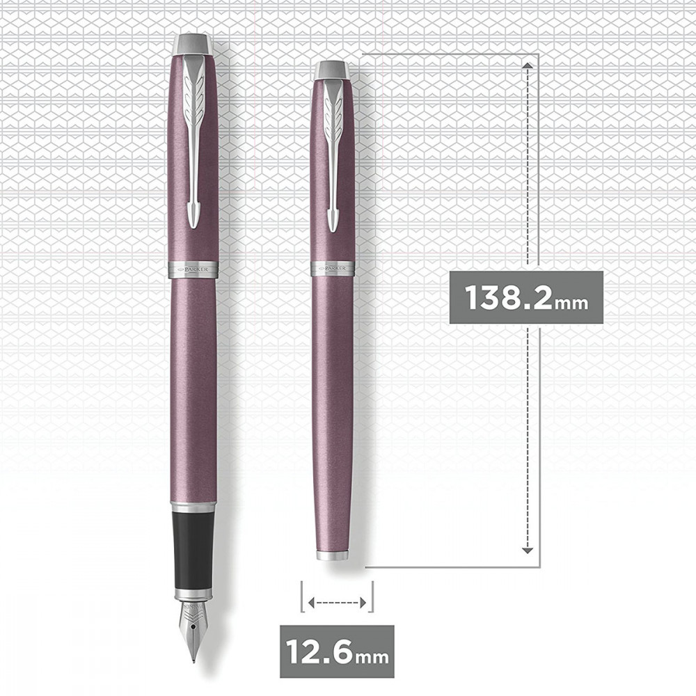 Перьевая ручка Parker IM Core Light Purple CT, артикул 1931632. Фото 4