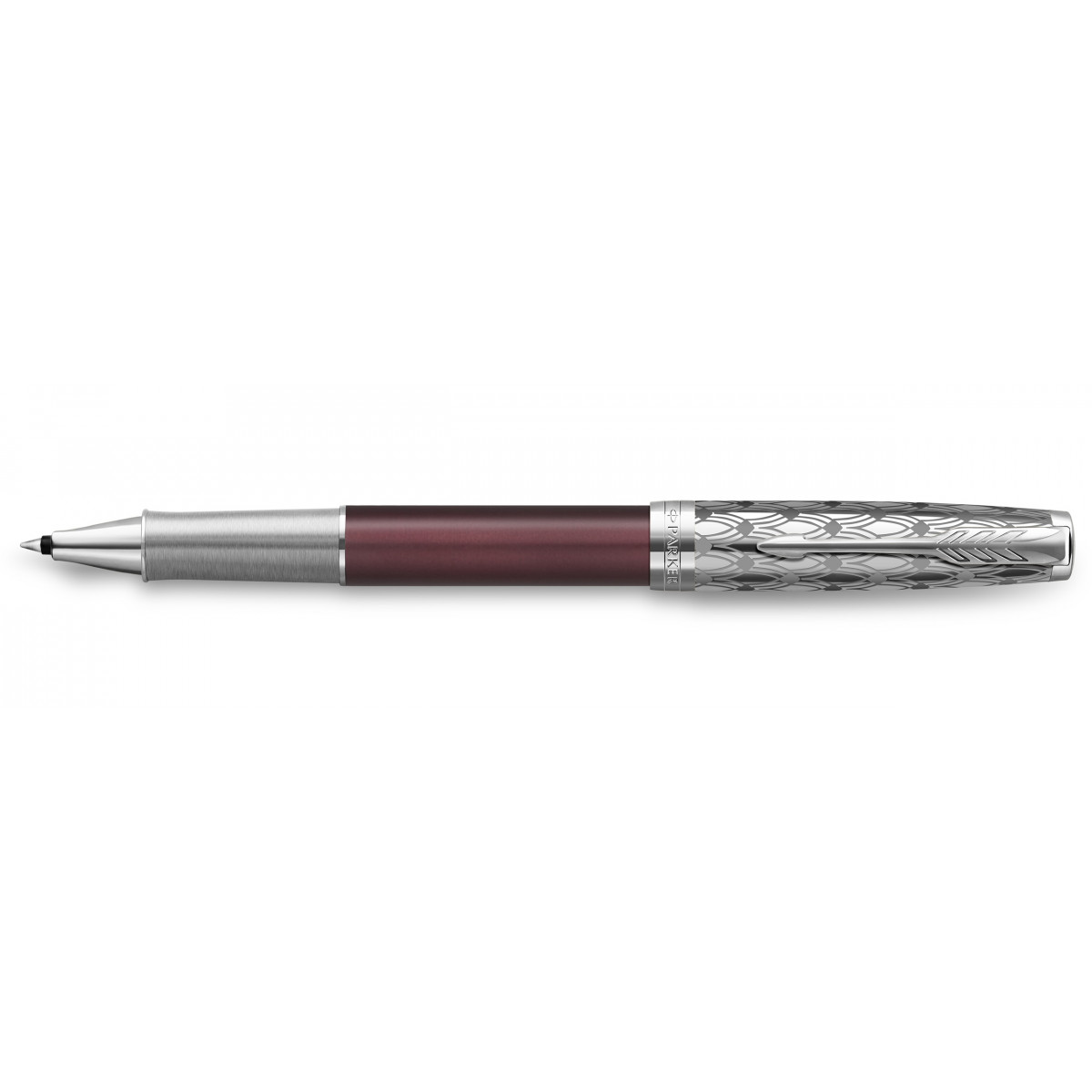 Ручка-роллер Parker Sonnet Premium Metal Red & Lacquer CT, 2119782 Ручка-роллер Parker Sonnet Premium Metal Red & Lacquer CT, артикул 2119782. Фото 1