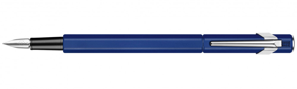 Перьевая ручка Caran d'Ache Office 849 Classic Matte Navy Blue, артикул 842.159. Фото 1