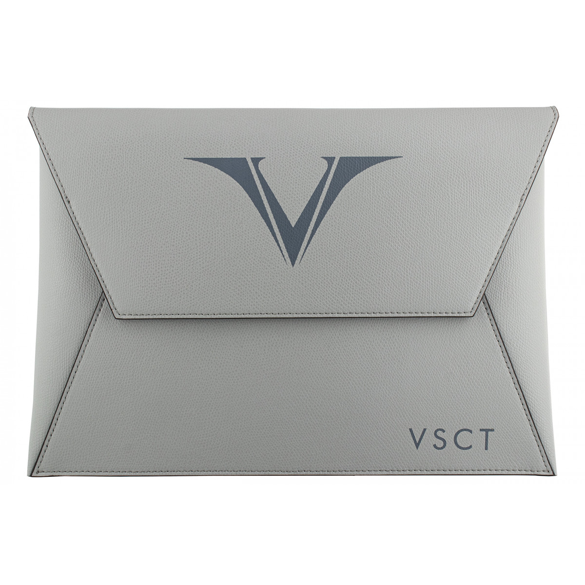 Кожаная папка-конверт А4 Visconti VSCT серая, KL02-03 Кожаная папка-конверт А4 Visconti VSCT серая, артикул KL02-03. Фото 1