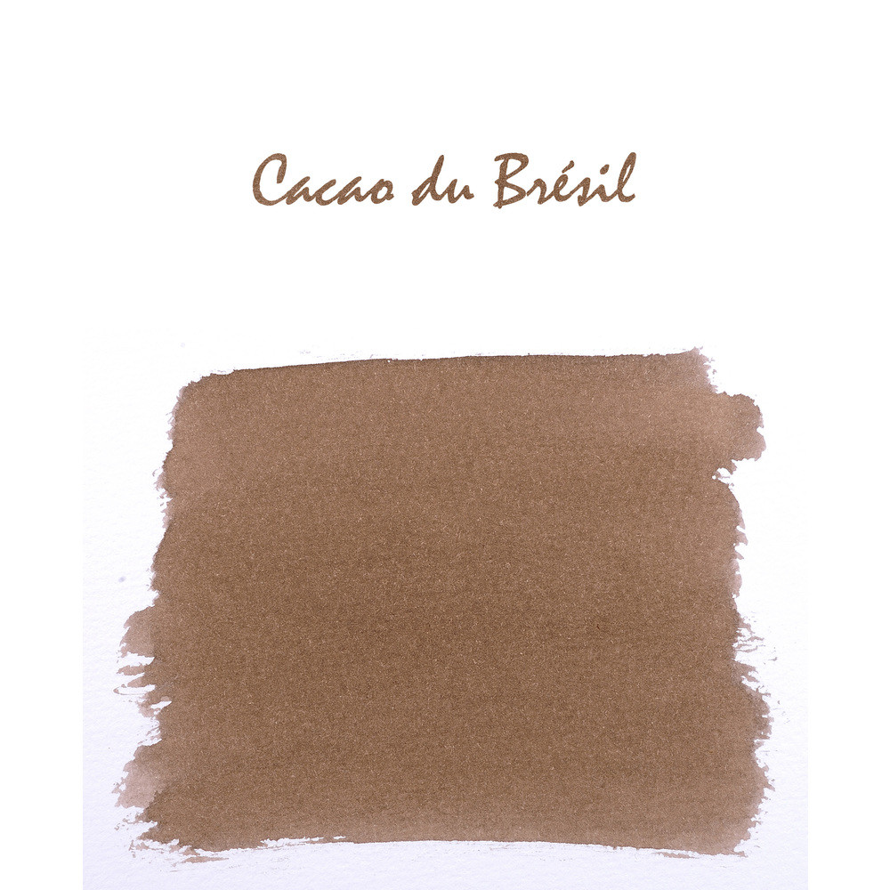 Флакон с чернилами Herbin Cacao du Bresil (серо-коричневый) 10 мл, артикул 11545T. Фото 2