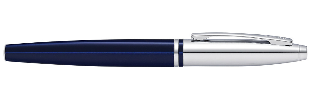 Перьевая ручка Cross Calais Chrome/Blue Lacquer, артикул AT0116-3MS. Фото 4