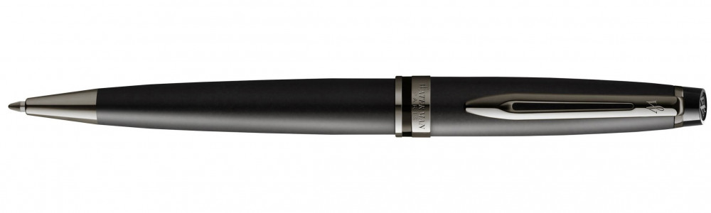 Шариковая ручка Waterman Expert Metallic Black RT, артикул 2119251. Фото 1